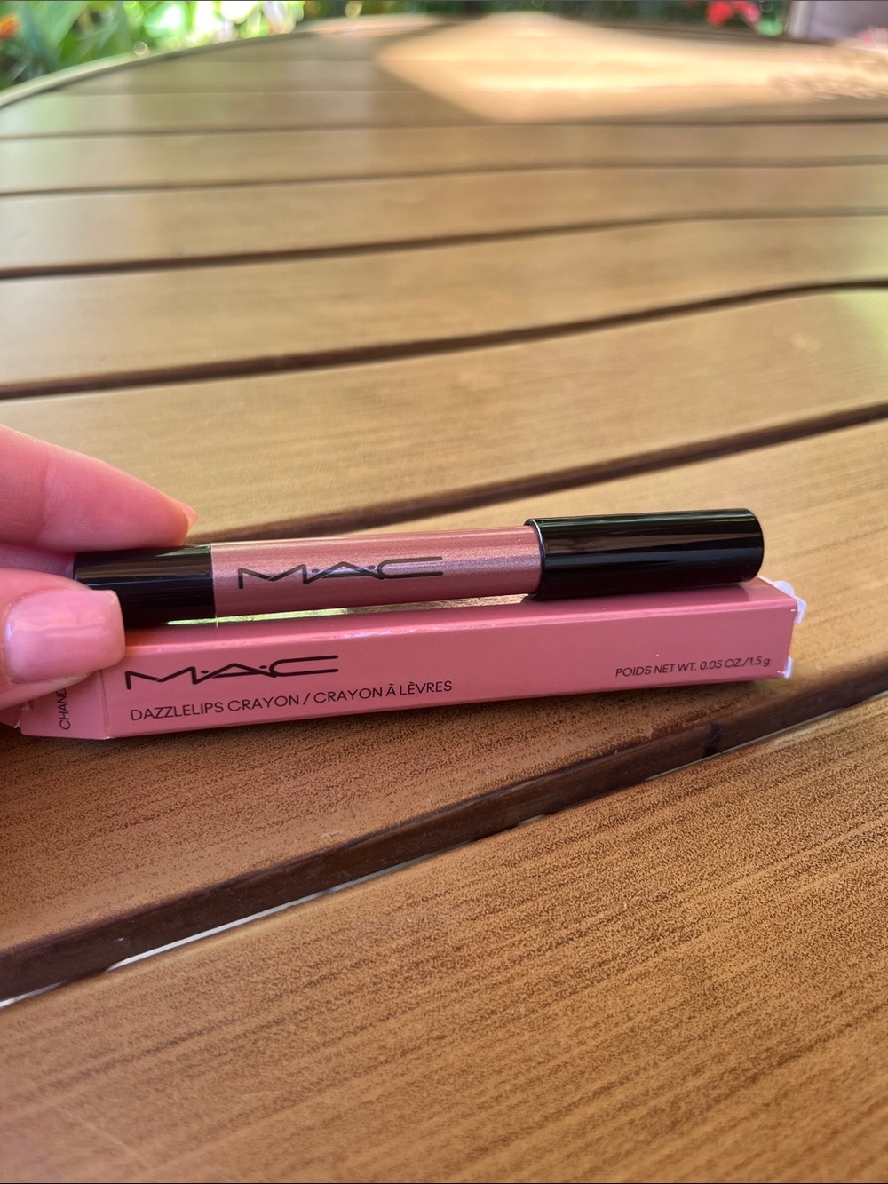 MAC Cosmetics Dazzlelips Crayon - Rose Pink Shimmer